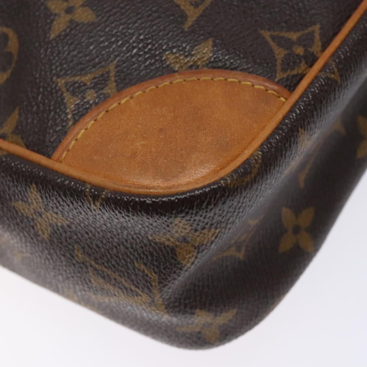 LOUIS VUITTON Monogram Compiegne 28 Clutch Bag M51845 LV Auth BA5459
