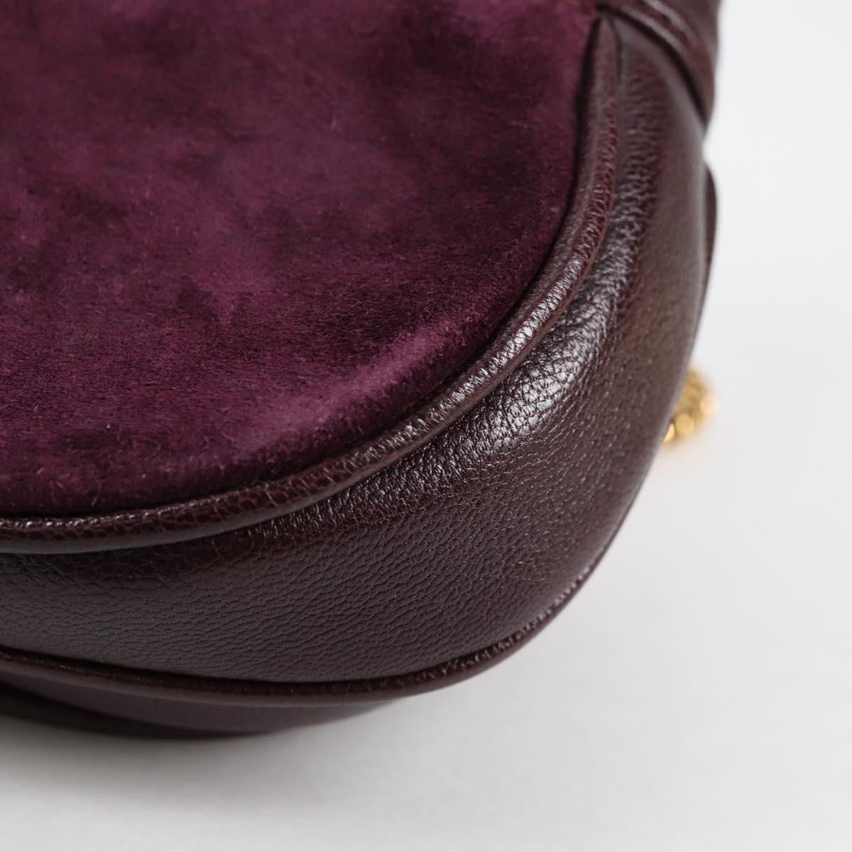 LOUIS VUITTON 2011S/S Avant Garde Pochette Bag Leather M97092 LV Auth BA5478V