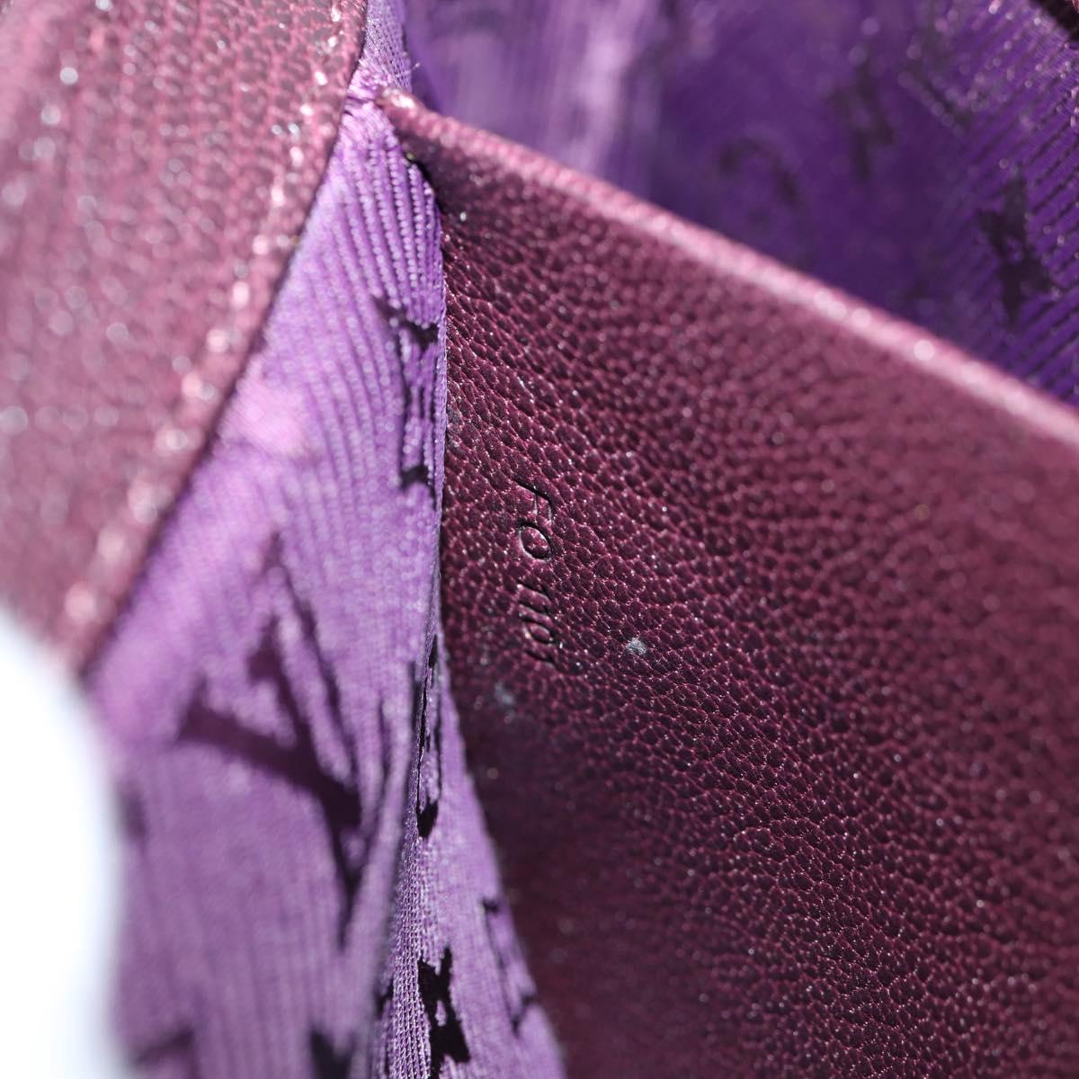 LOUIS VUITTON 2011S/S Avant Garde Pochette Bag Leather M97092 LV Auth BA5478V