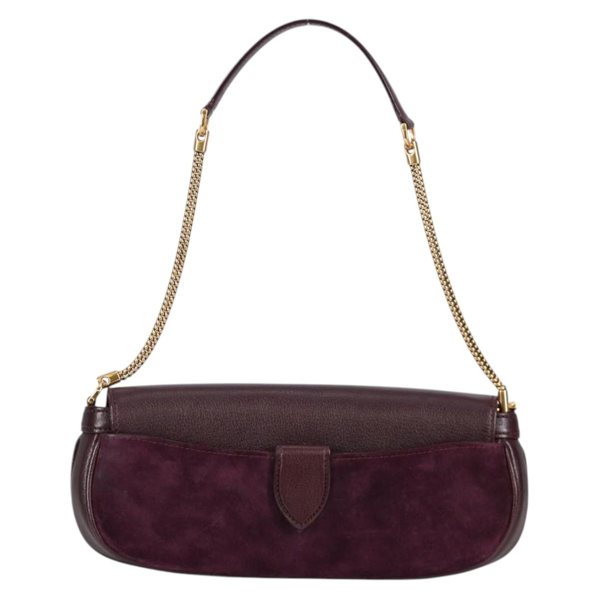 LOUIS VUITTON 2011S/S Avant Garde Pochette Bag Leather M97092 LV Auth BA5478V