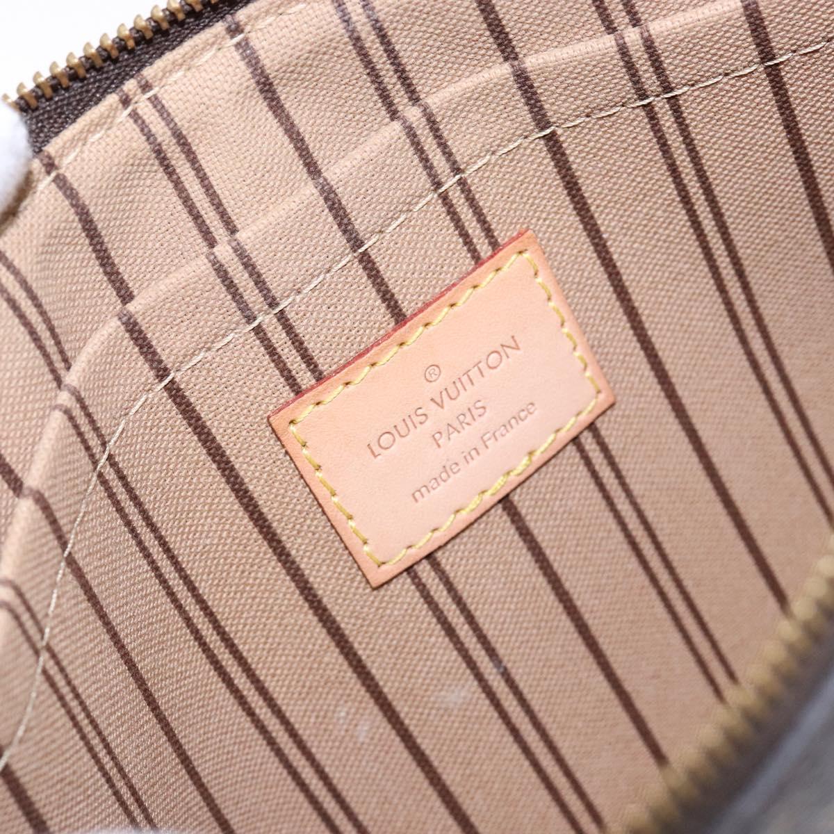 LOUIS VUITTON Monogram Neverfull MM Pouch Accessory Pouch LV Auth BA5482