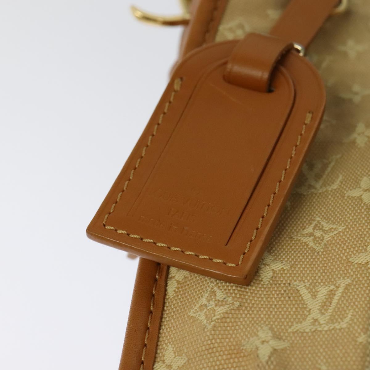 LOUIS VUITTON Monogram Mini Buzas Marie Kate Bag Beige M92323 LV Auth BA549
