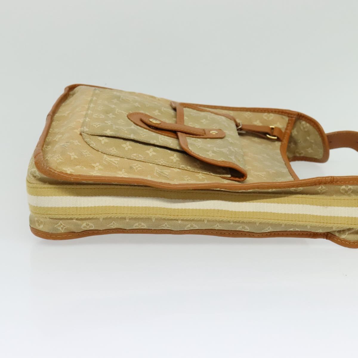 LOUIS VUITTON Monogram Mini Buzas Marie Kate Bag Beige M92323 LV Auth BA549