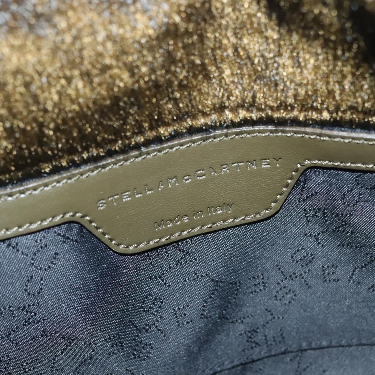 Stella MacCartney Falabella Chain Bag Fake Fur 2way Brown 371223 Auth BA5495
