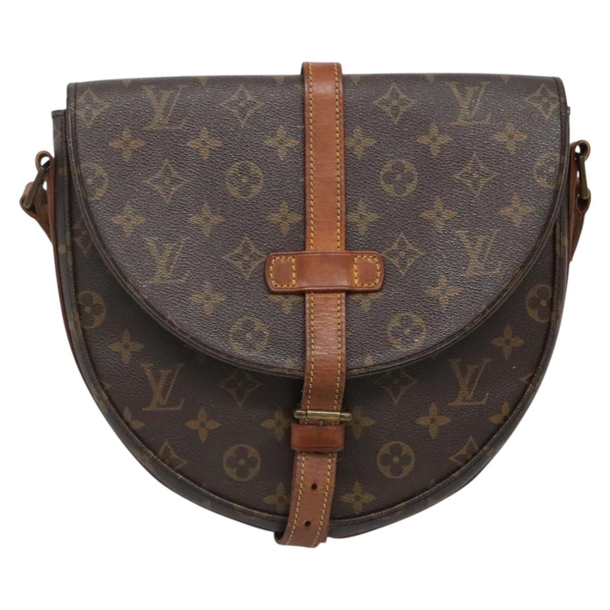 LOUIS VUITTON Monogram Chantilly GM Shoulder Bag M51232 LV Auth BA5499