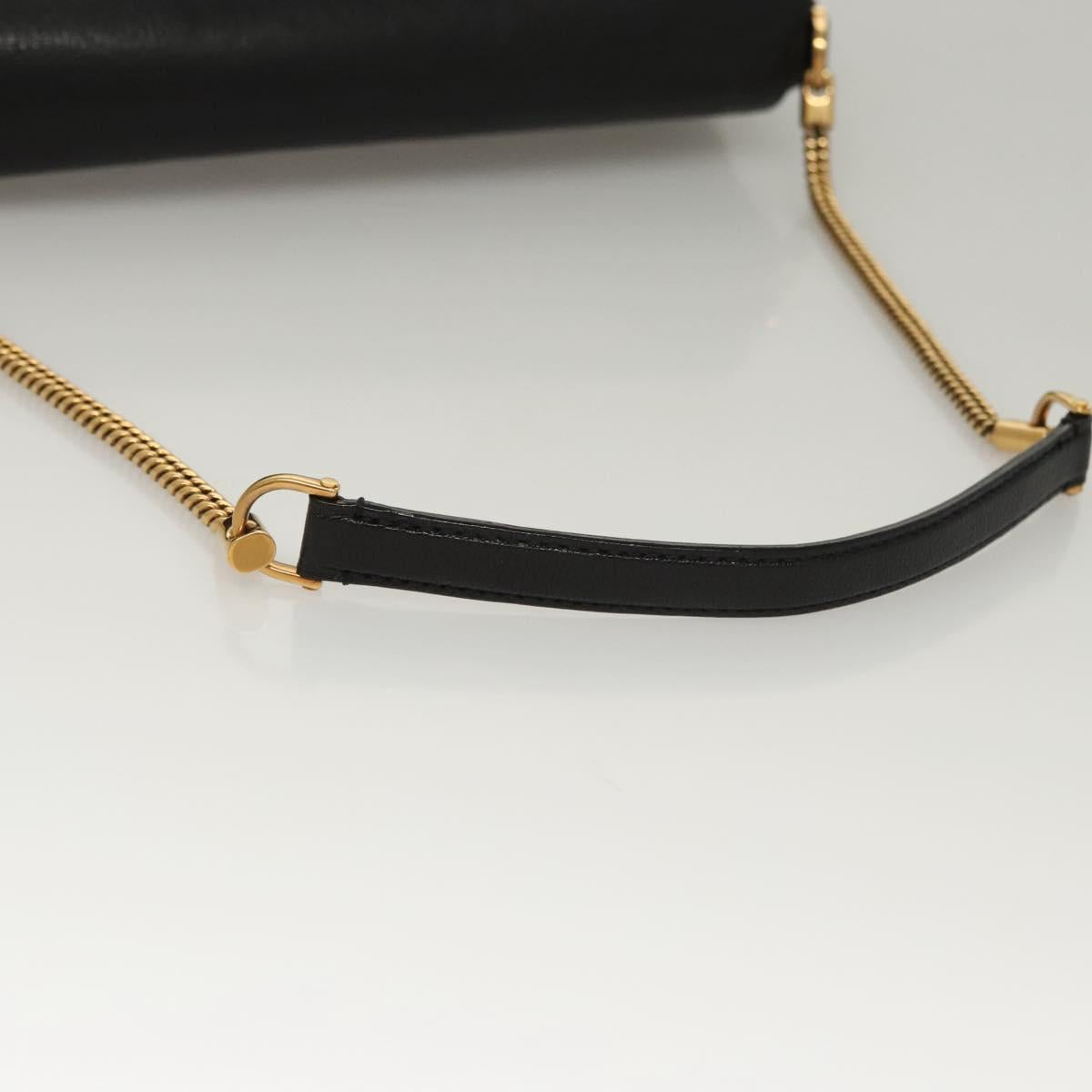 LOUIS VUITTON Avant Garde Shoulder Bag Suede Leather Black M97093 LV Auth BA550S