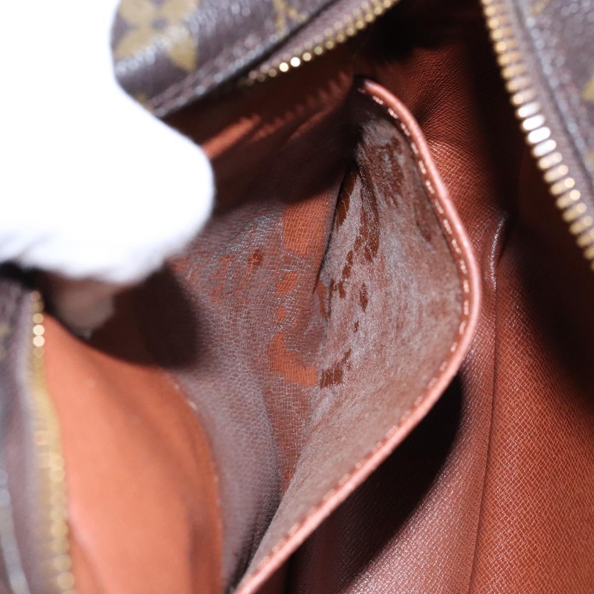 LOUIS VUITTON Monogram Compiegne 28 Clutch Bag M51845 LV Auth BA5512