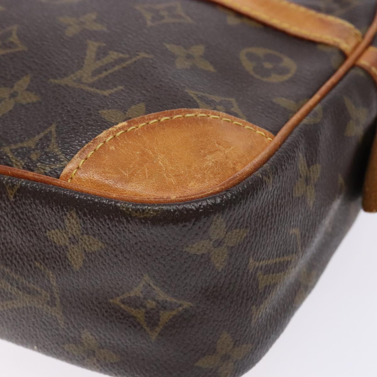 LOUIS VUITTON Monogram Compiegne 28 Clutch Bag M51845 LV Auth BA5512
