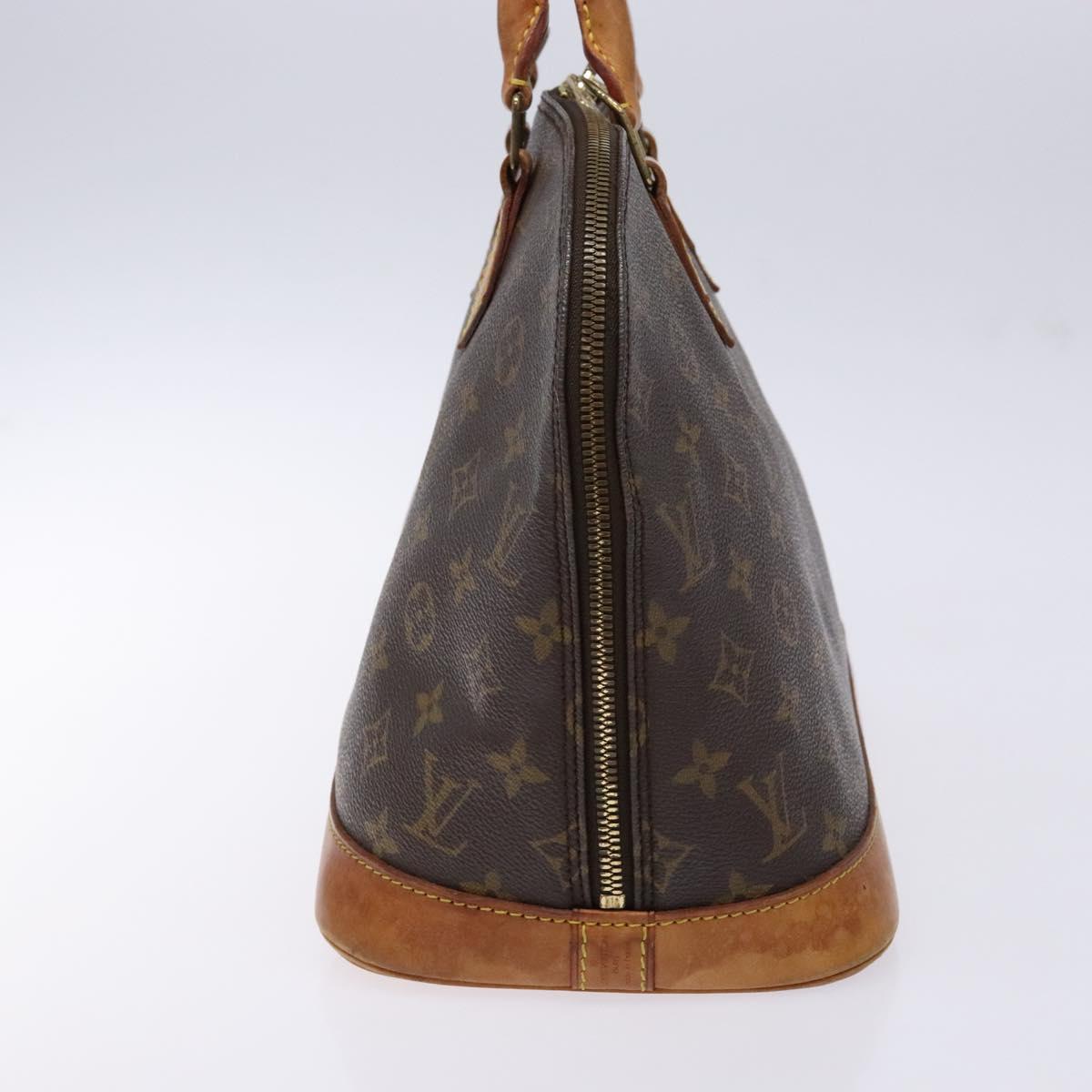 LOUIS VUITTON Monogram Alma Hand Bag M51130 LV Auth BA5513