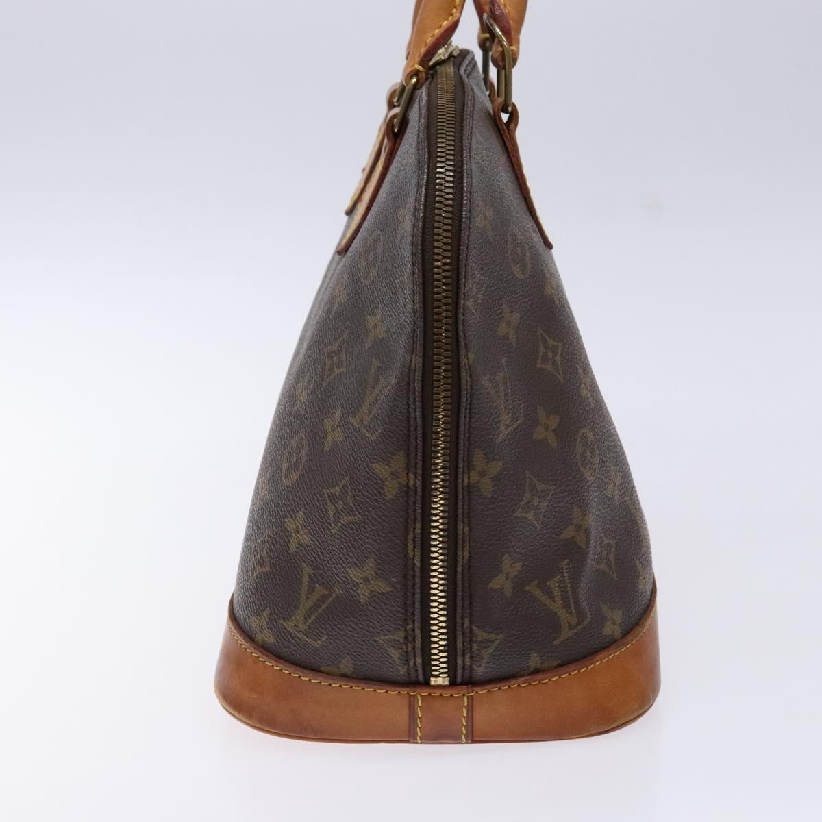 LOUIS VUITTON Monogram Alma Hand Bag M51130 LV Auth BA5513