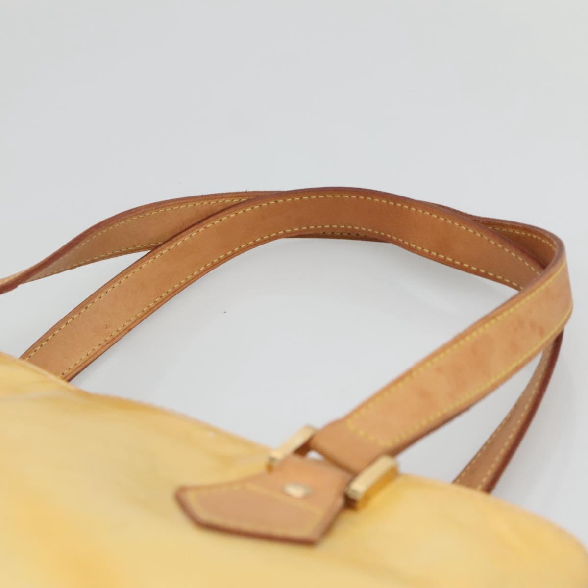 LOUIS VUITTON Monogram Vernis Houston Hand Bag Gris M91053 LV Auth BA5516