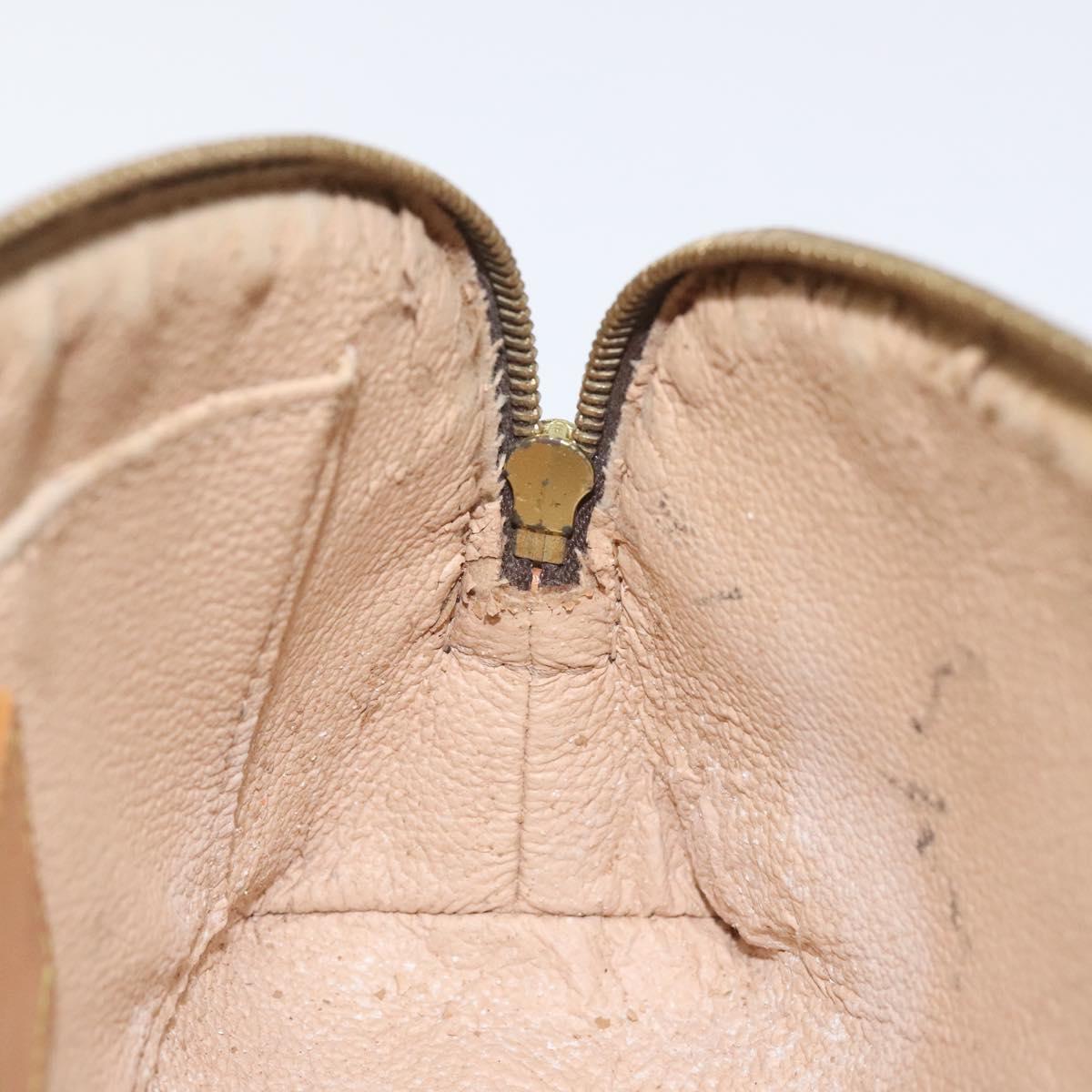 LOUIS VUITTON Monogram Pochette Cosmetic PM Cosmetic Pouch M47515 LV Auth BA552