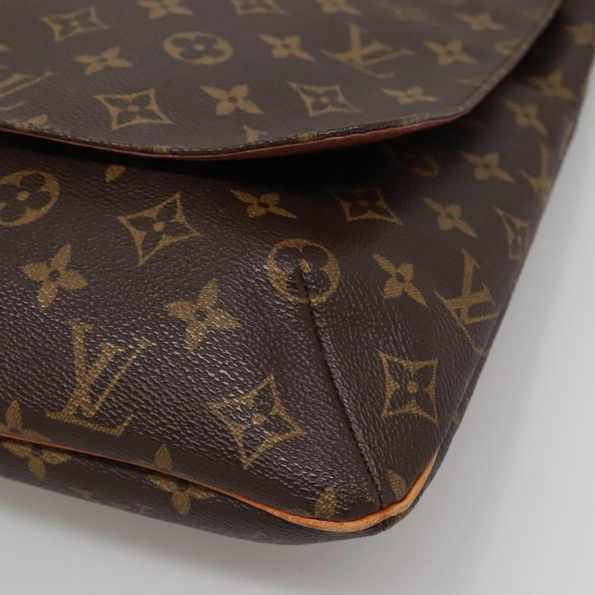 LOUIS VUITTON Monogram Musette Shoulder Bag M51256 LV Auth BA5521