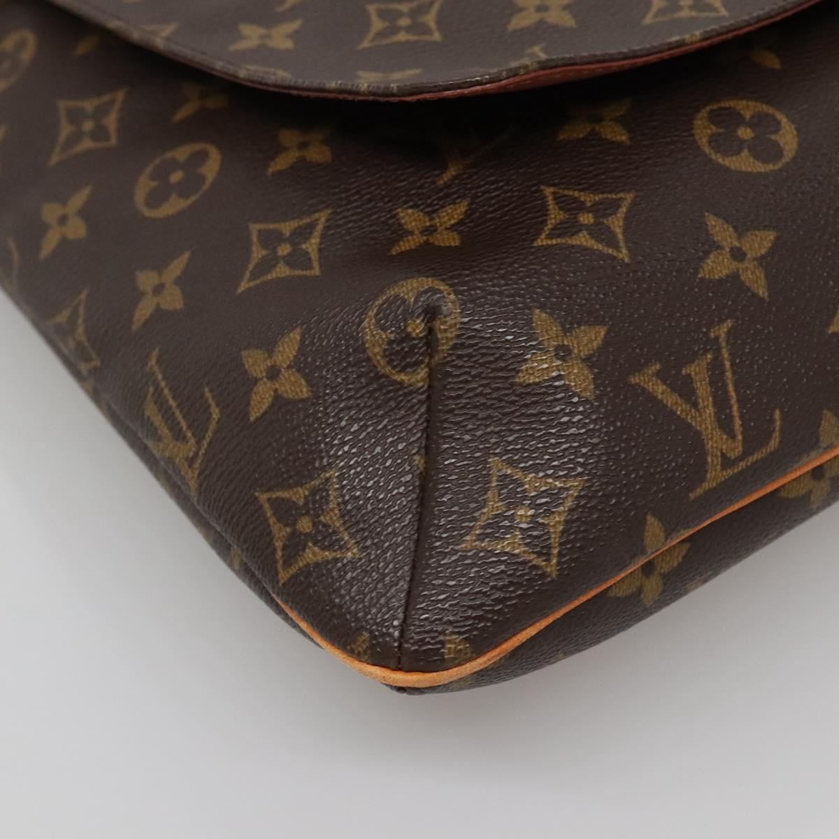 LOUIS VUITTON Monogram Musette Shoulder Bag M51256 LV Auth BA5521