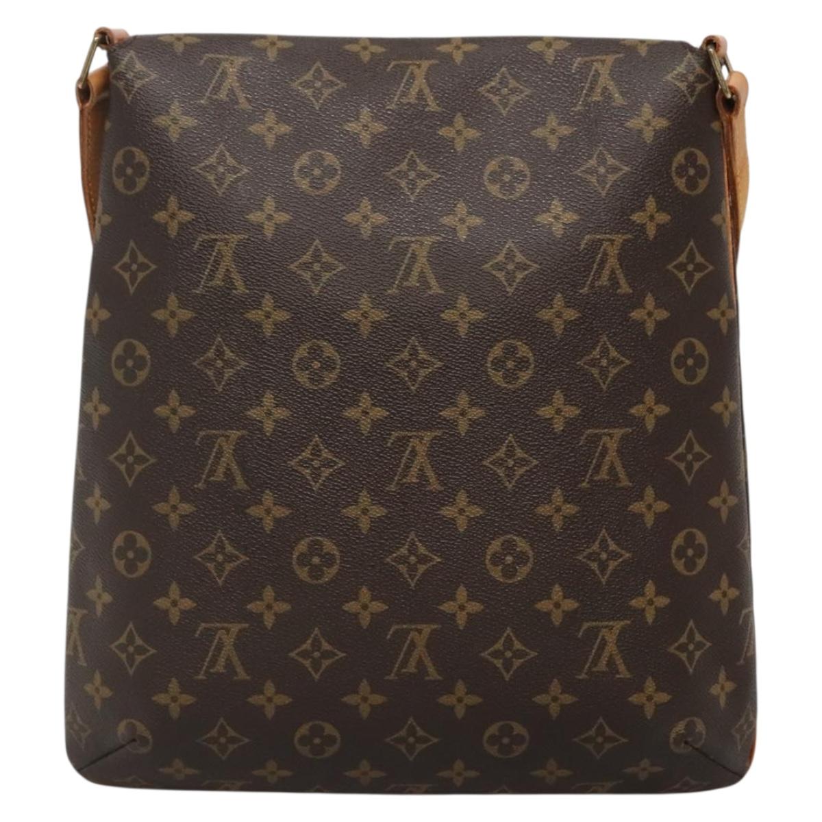 LOUIS VUITTON Monogram Musette Shoulder Bag M51256 LV Auth BA5521