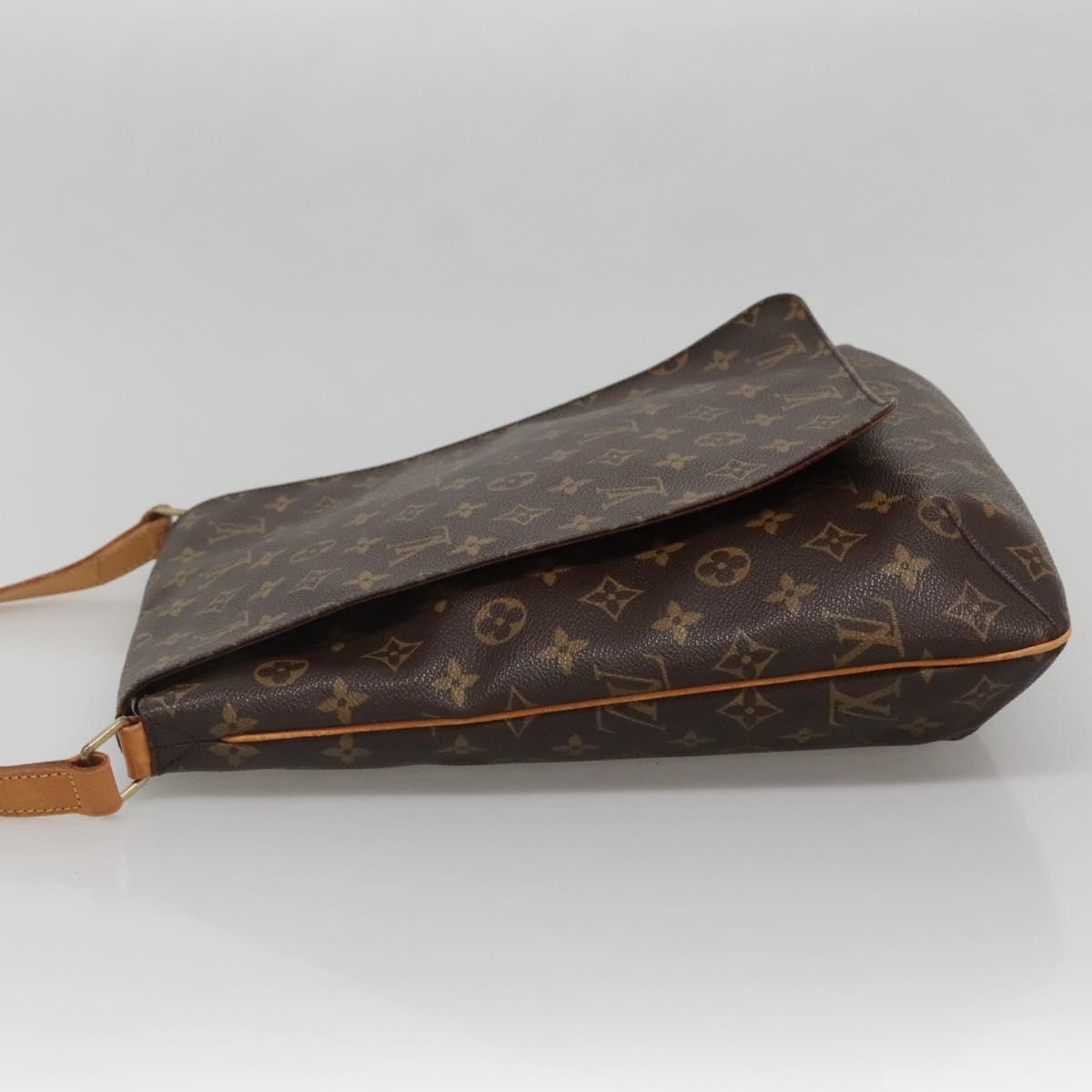 LOUIS VUITTON Monogram Musette Shoulder Bag M51256 LV Auth BA5521