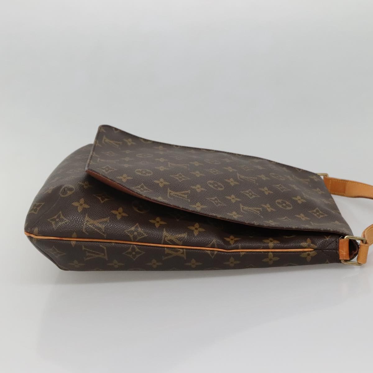 LOUIS VUITTON Monogram Musette Shoulder Bag M51256 LV Auth BA5521