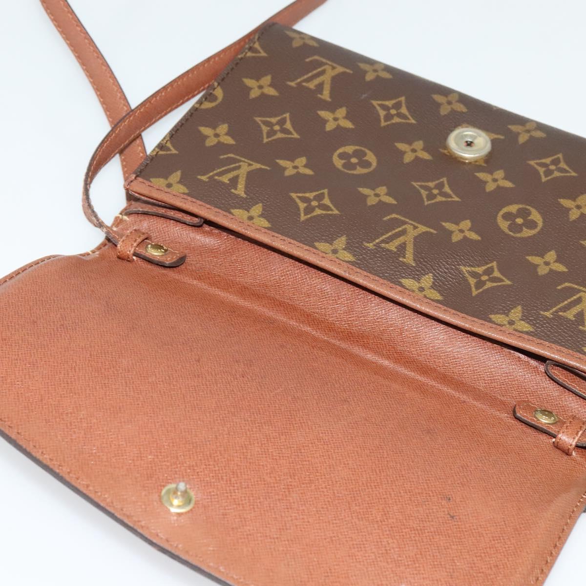 LOUIS VUITTON Monogram Bordeaux 24 Shoulder Bag M51798 LV Auth BA5524
