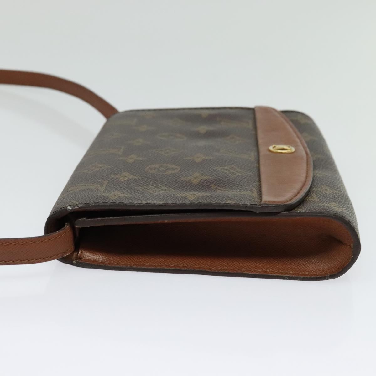 LOUIS VUITTON Monogram Bordeaux 24 Shoulder Bag M51798 LV Auth BA5524