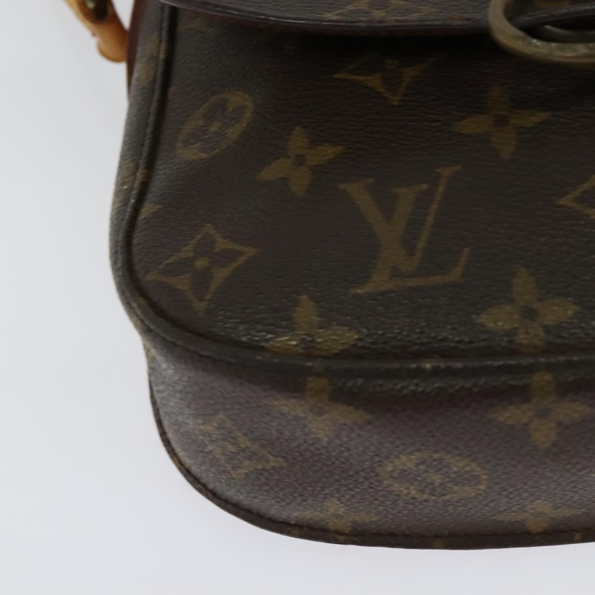 LOUIS VUITTON Monogram Saint Cloud MM Shoulder Bag M51243 LV Auth BA5536