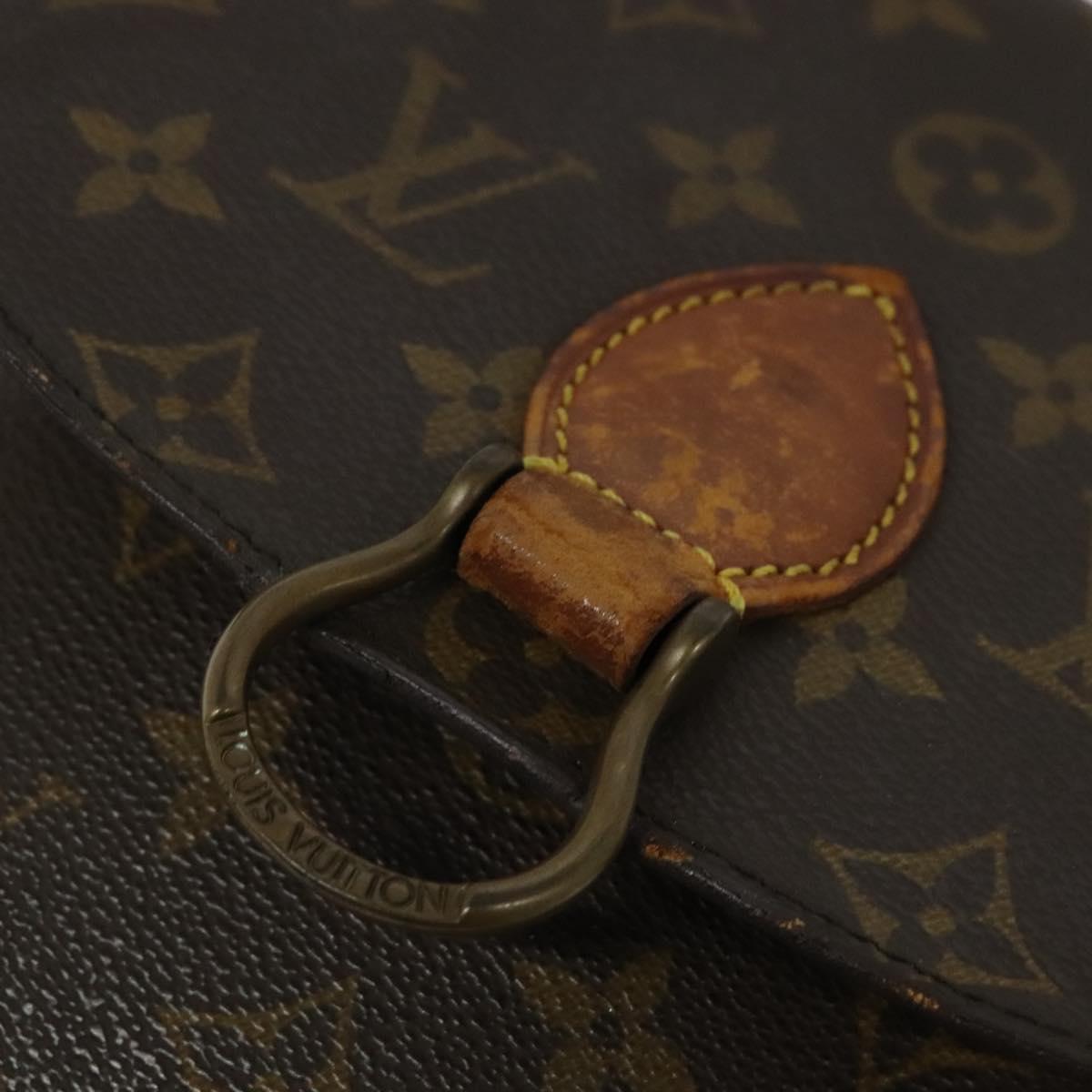 LOUIS VUITTON Monogram Saint Cloud MM Shoulder Bag M51243 LV Auth BA5536