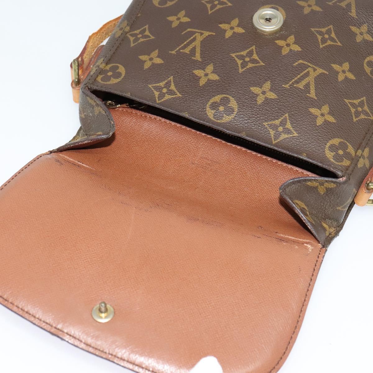 LOUIS VUITTON Monogram Saint Cloud MM Shoulder Bag M51243 LV Auth BA5536