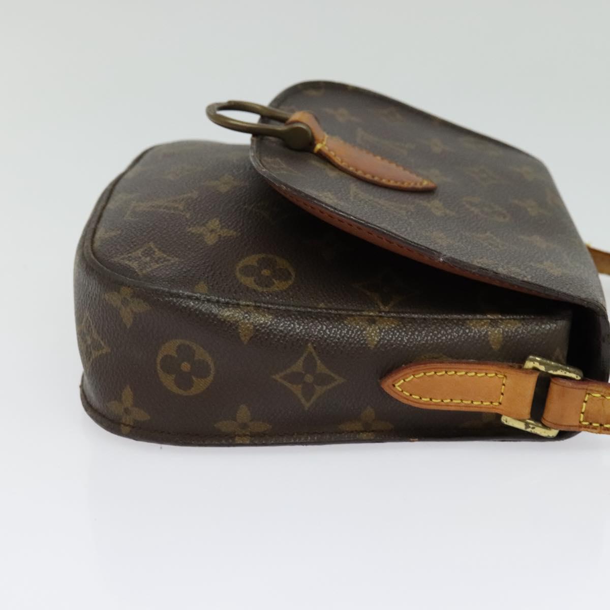 LOUIS VUITTON Monogram Saint Cloud MM Shoulder Bag M51243 LV Auth BA5536