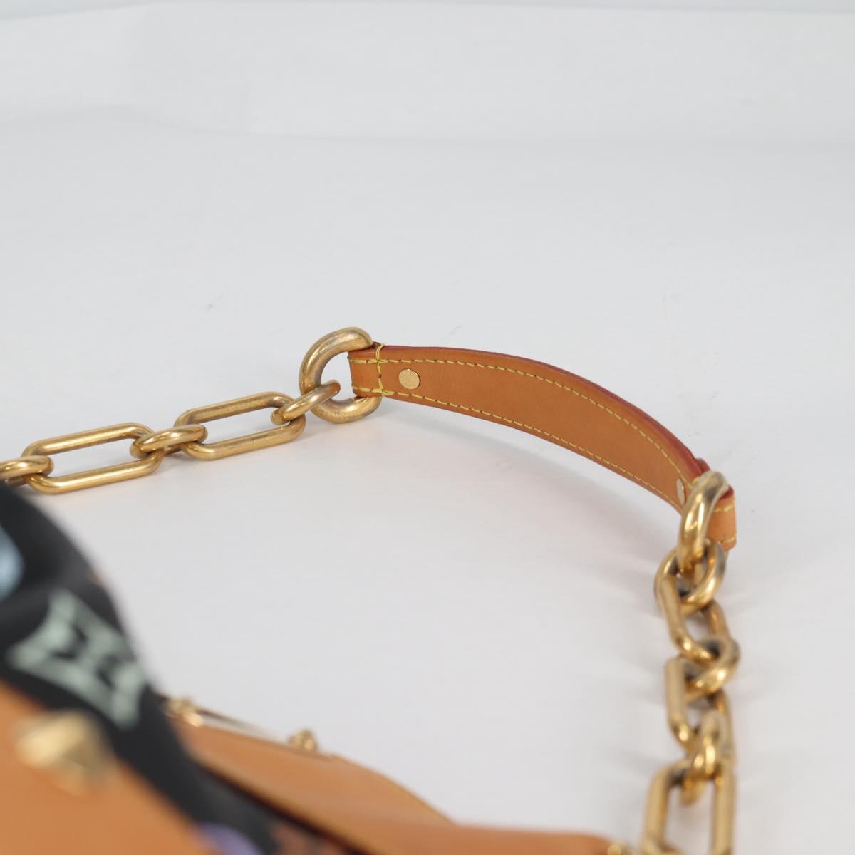 LOUIS VUITTON Monogram Multicolor Judy MM Bag 2Way Black M40256 Auth BA5540A