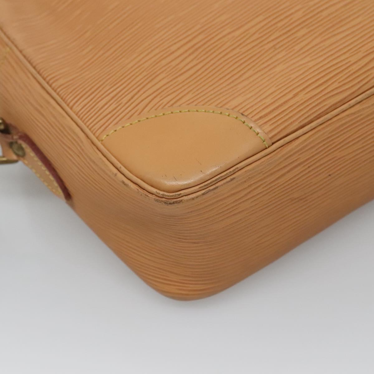 LOUIS VUITTON Epi Trocadero 27 Shoulder Bag Beige M52306 LV Auth BA5560