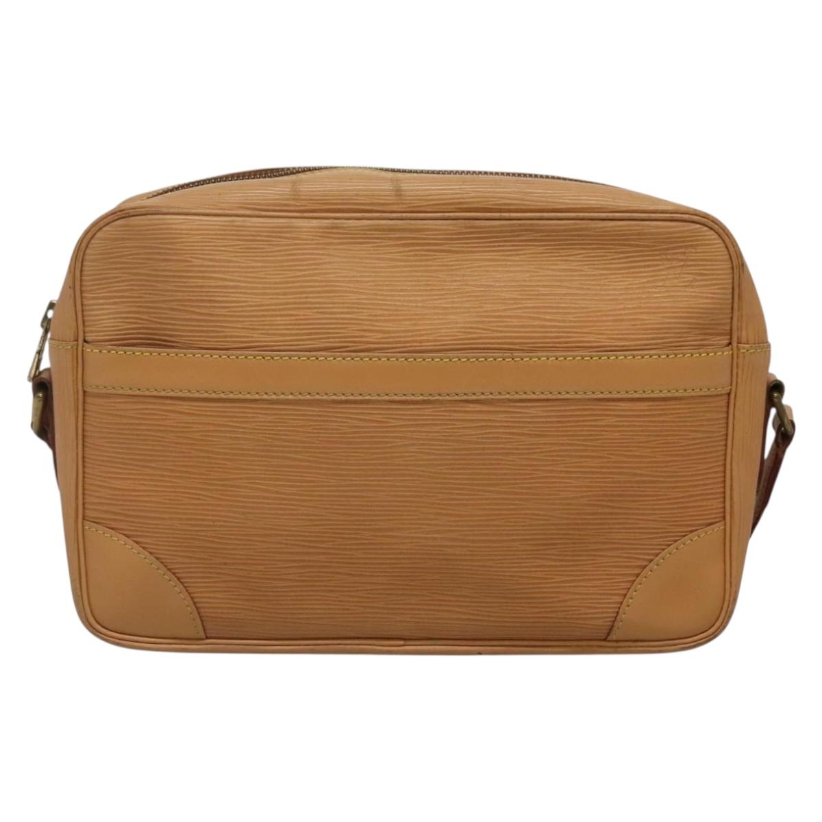 LOUIS VUITTON Epi Trocadero 27 Shoulder Bag Beige M52306 LV Auth BA5560