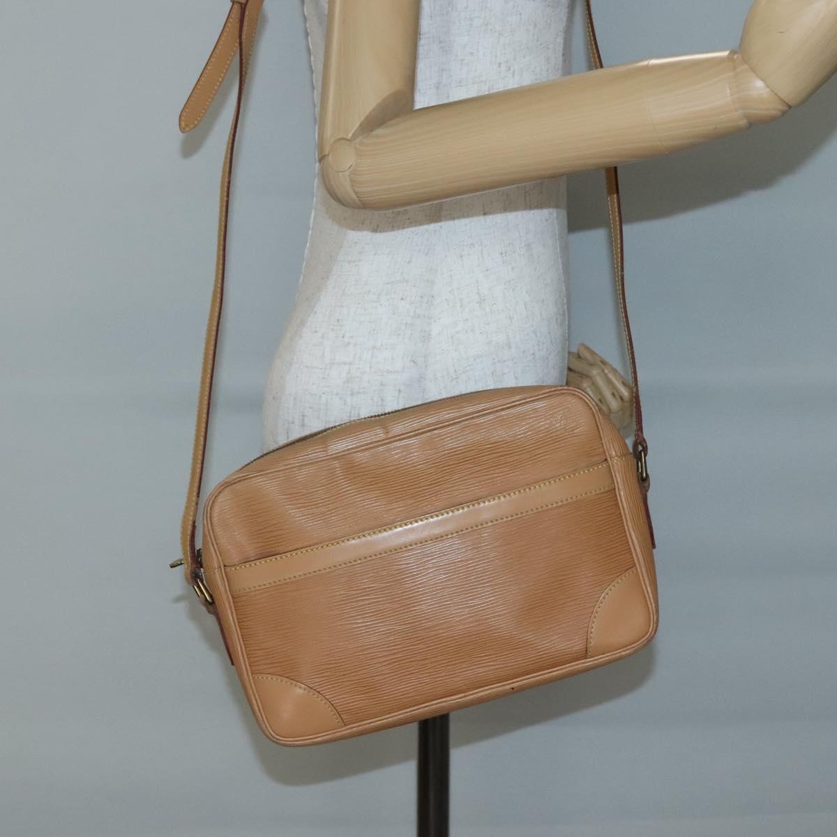 LOUIS VUITTON Epi Trocadero 27 Shoulder Bag Beige M52306 LV Auth BA5560