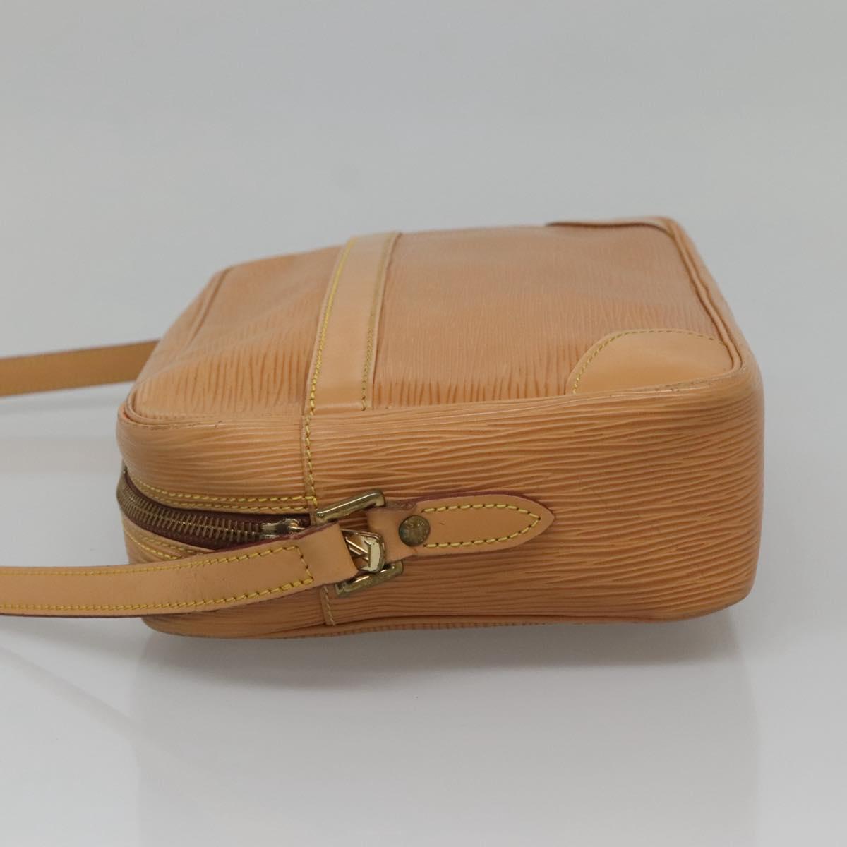 LOUIS VUITTON Epi Trocadero 27 Shoulder Bag Beige M52306 LV Auth BA5560