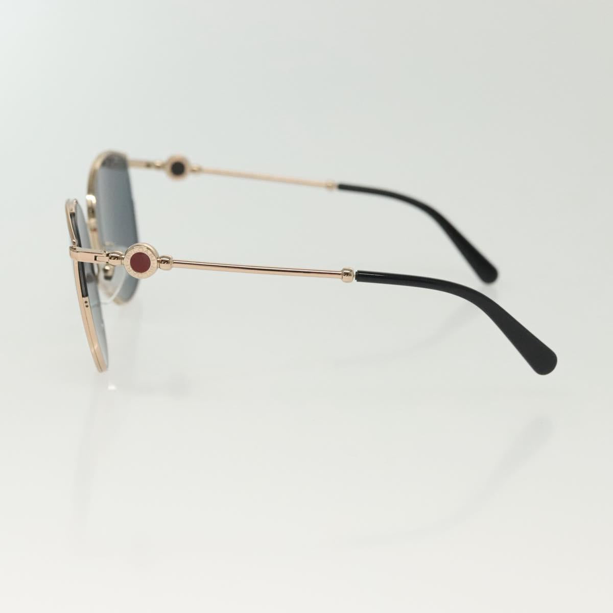 BVLGARI Sunglasses metal Gold Auth BA5564