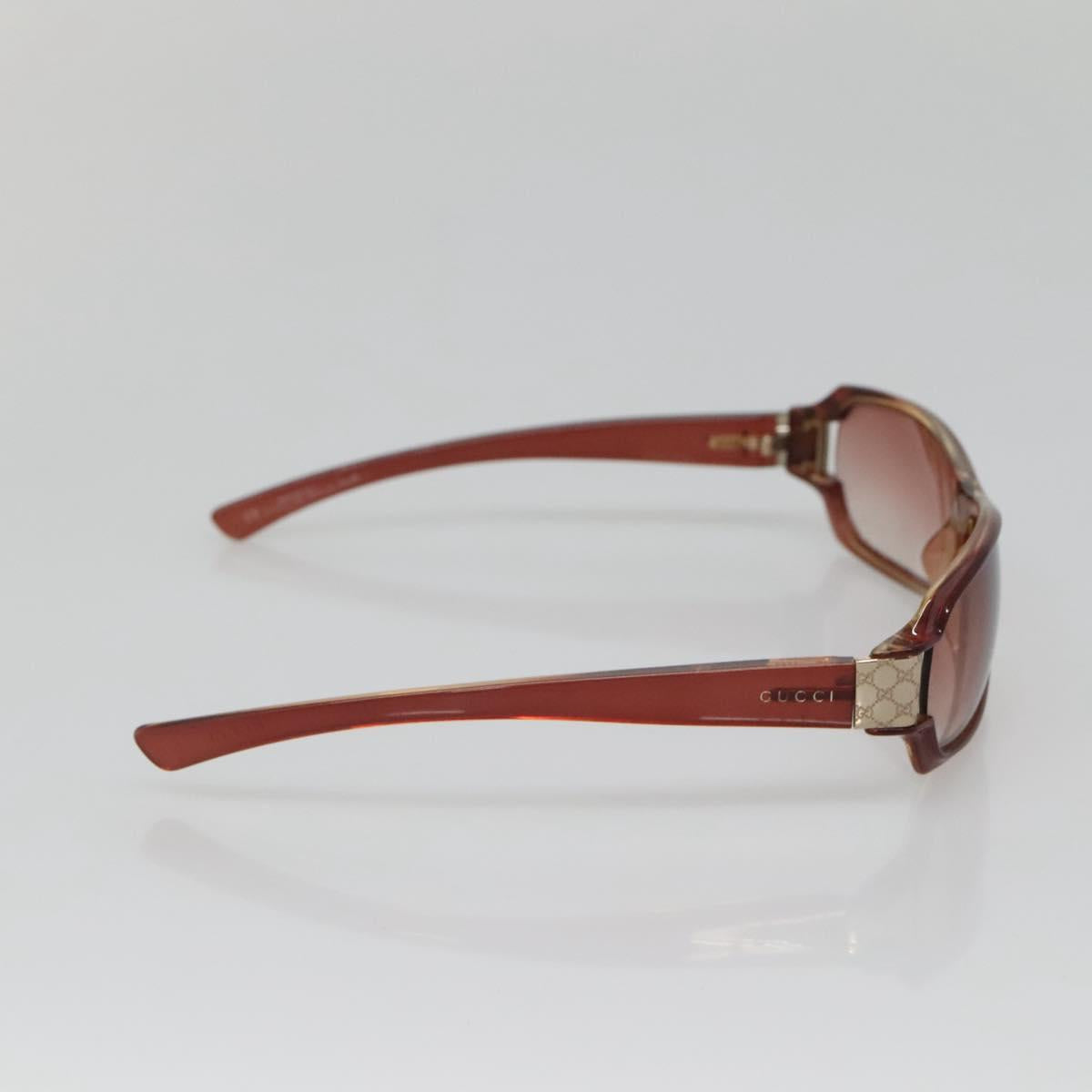 GUCCI Sunglasses plastic Brown Auth BA5565