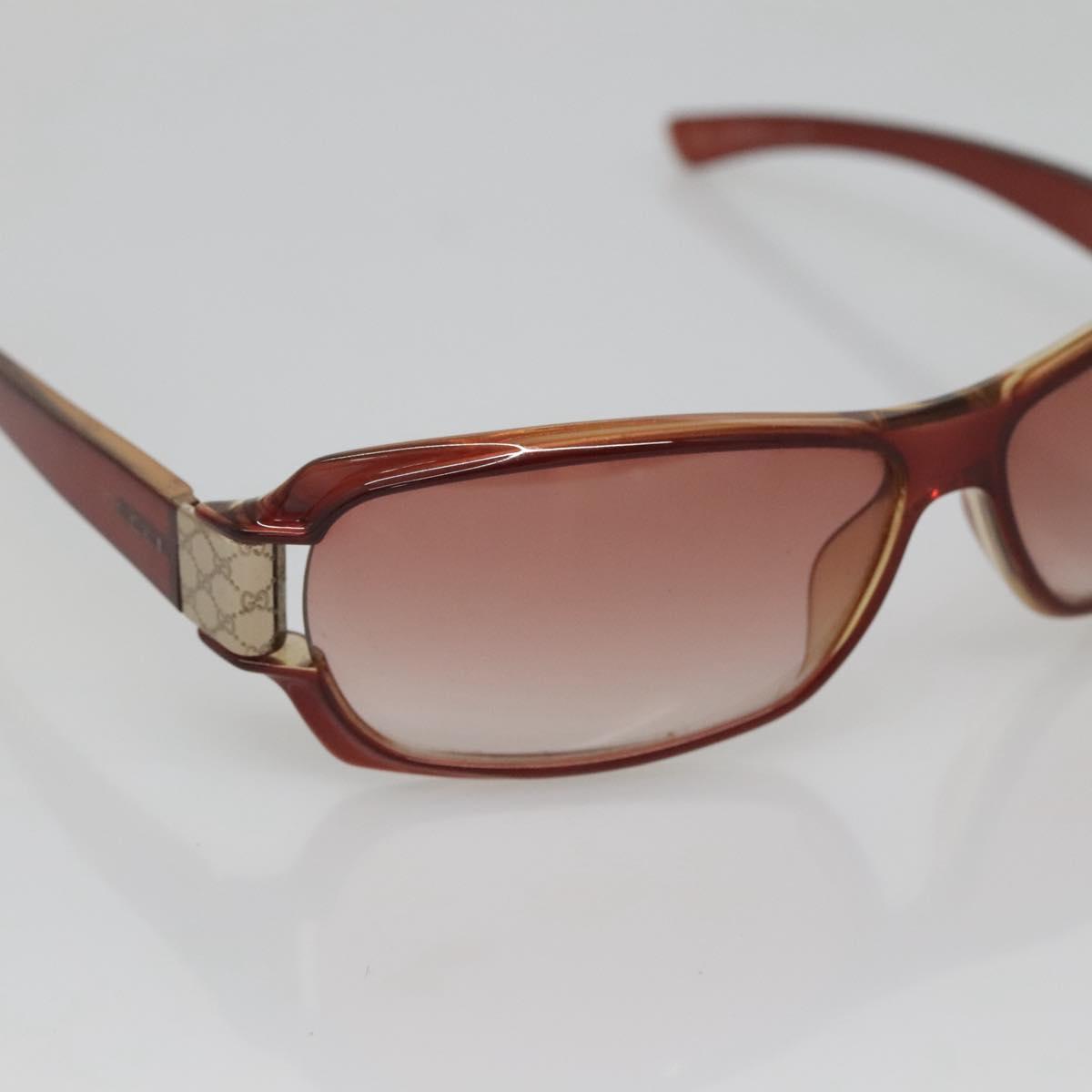 GUCCI Sunglasses plastic Brown Auth BA5565
