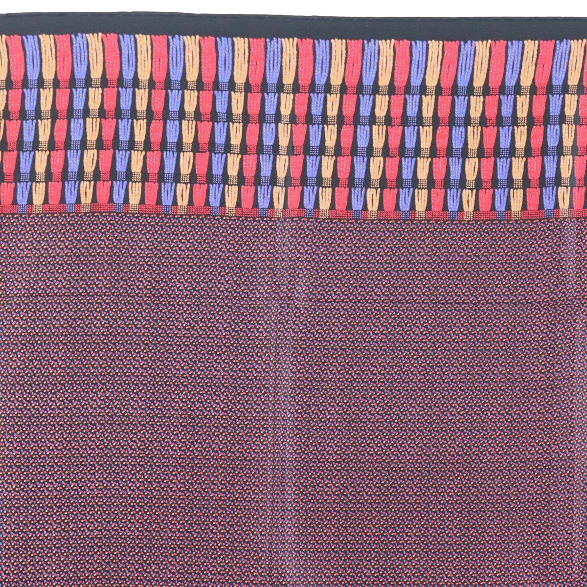 CHANEL Scarf Silk Purple CC Auth BA5570