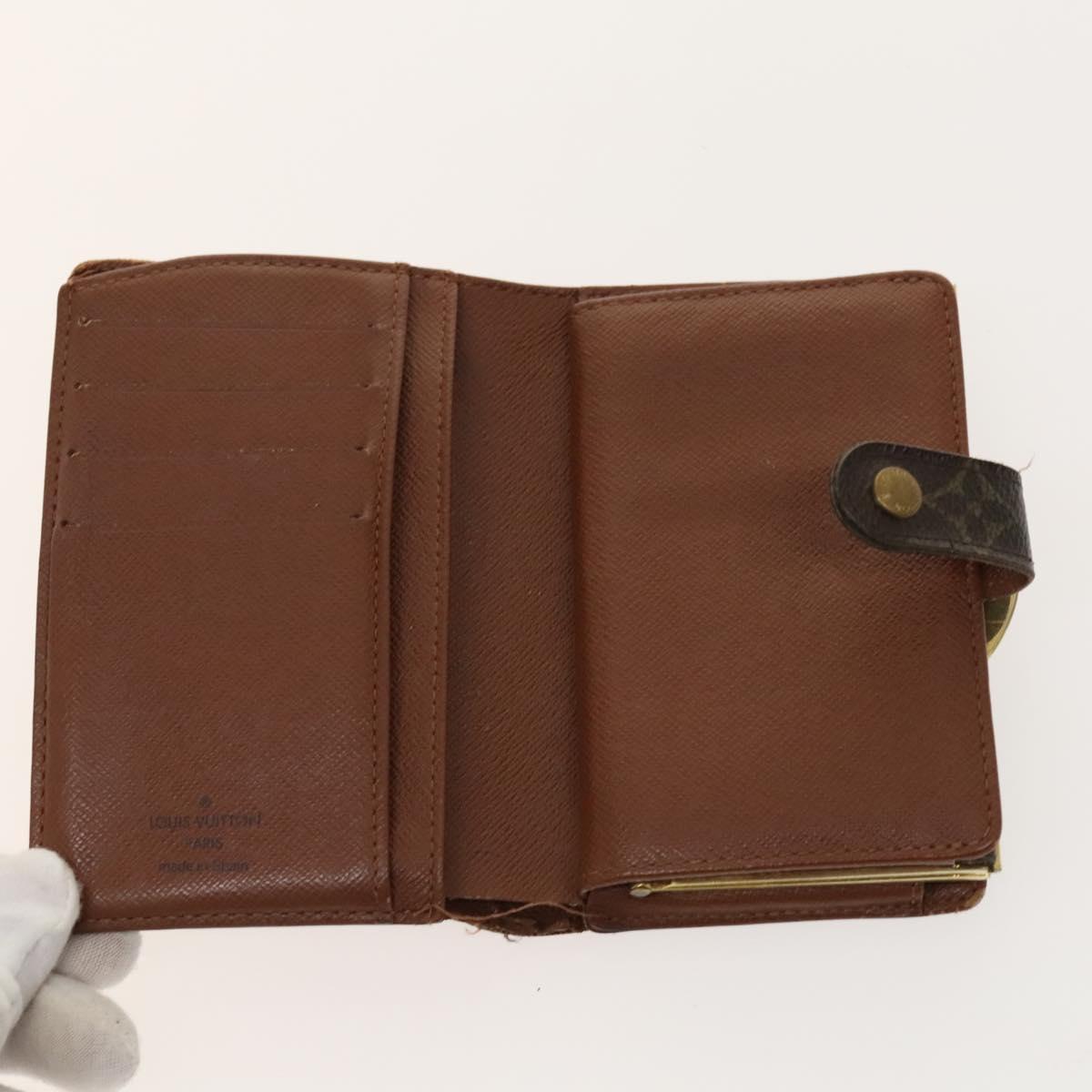 LOUIS VUITTON Monogram Portefeuille Viennois Bifold Wallet 2Set LV Auth BA5575