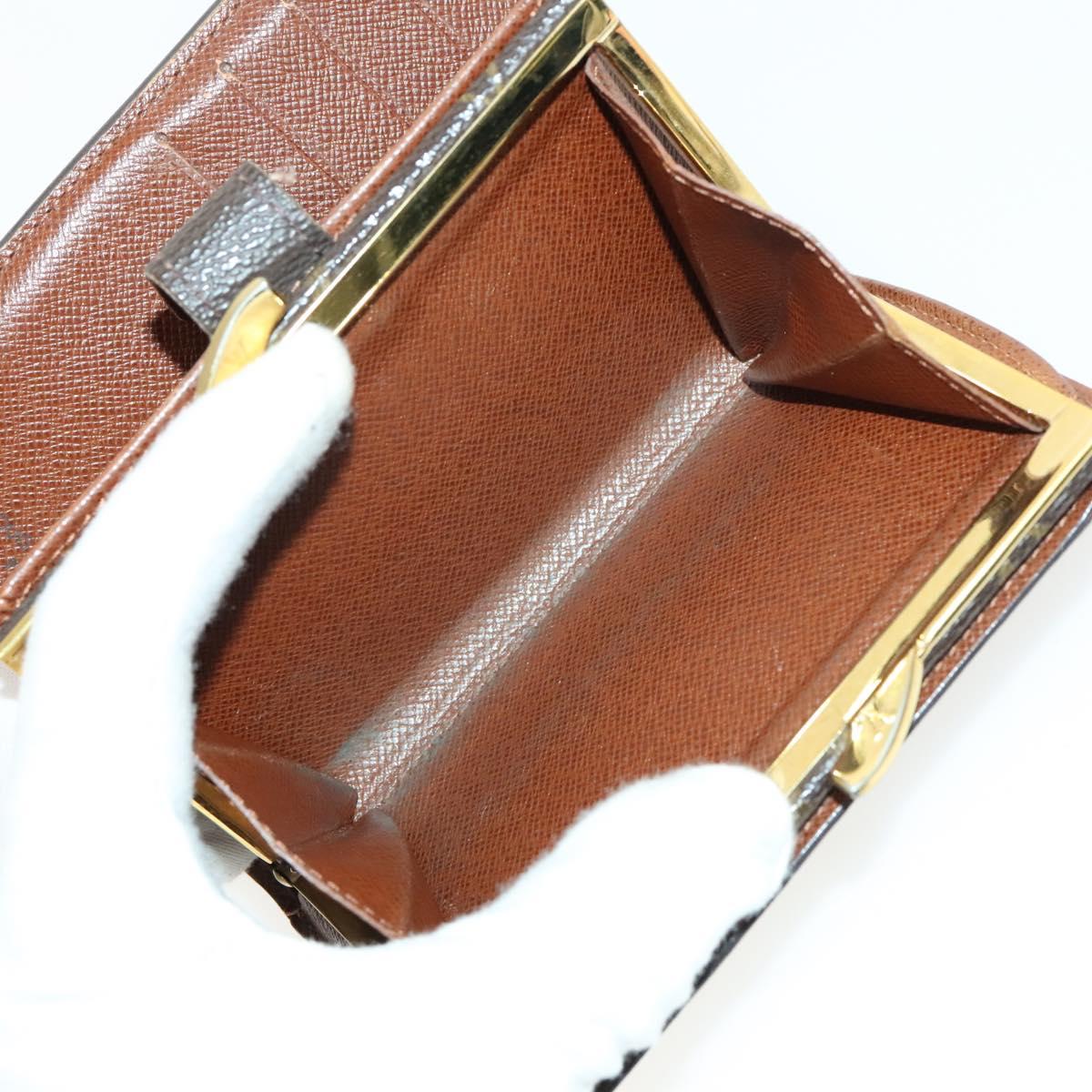 LOUIS VUITTON Monogram Portefeuille Viennois Bifold Wallet 2Set LV Auth BA5575