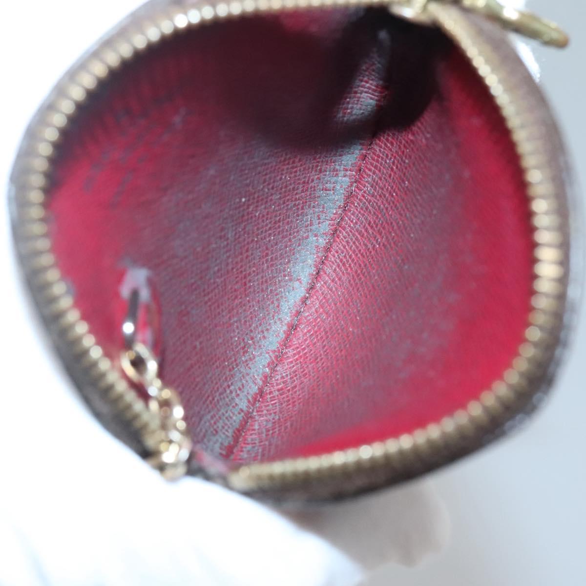 LOUIS VUITTON Monogram Cherry Porte Monnaie Ron Coin Purse M95043 Auth BA5581