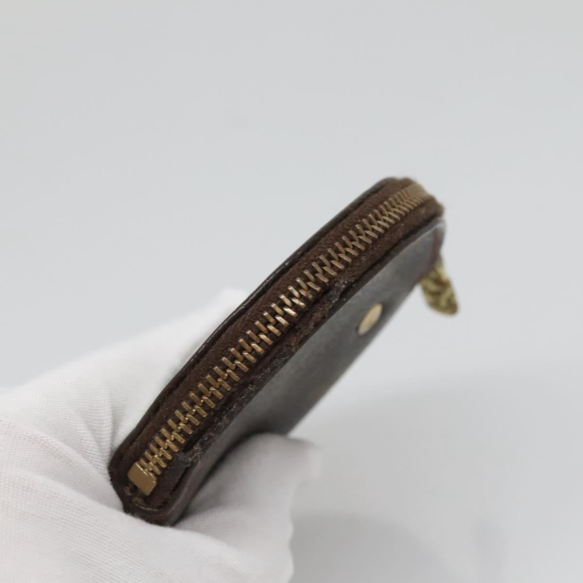 LOUIS VUITTON Monogram Cherry Porte Monnaie Ron Coin Purse M95043 Auth BA5581
