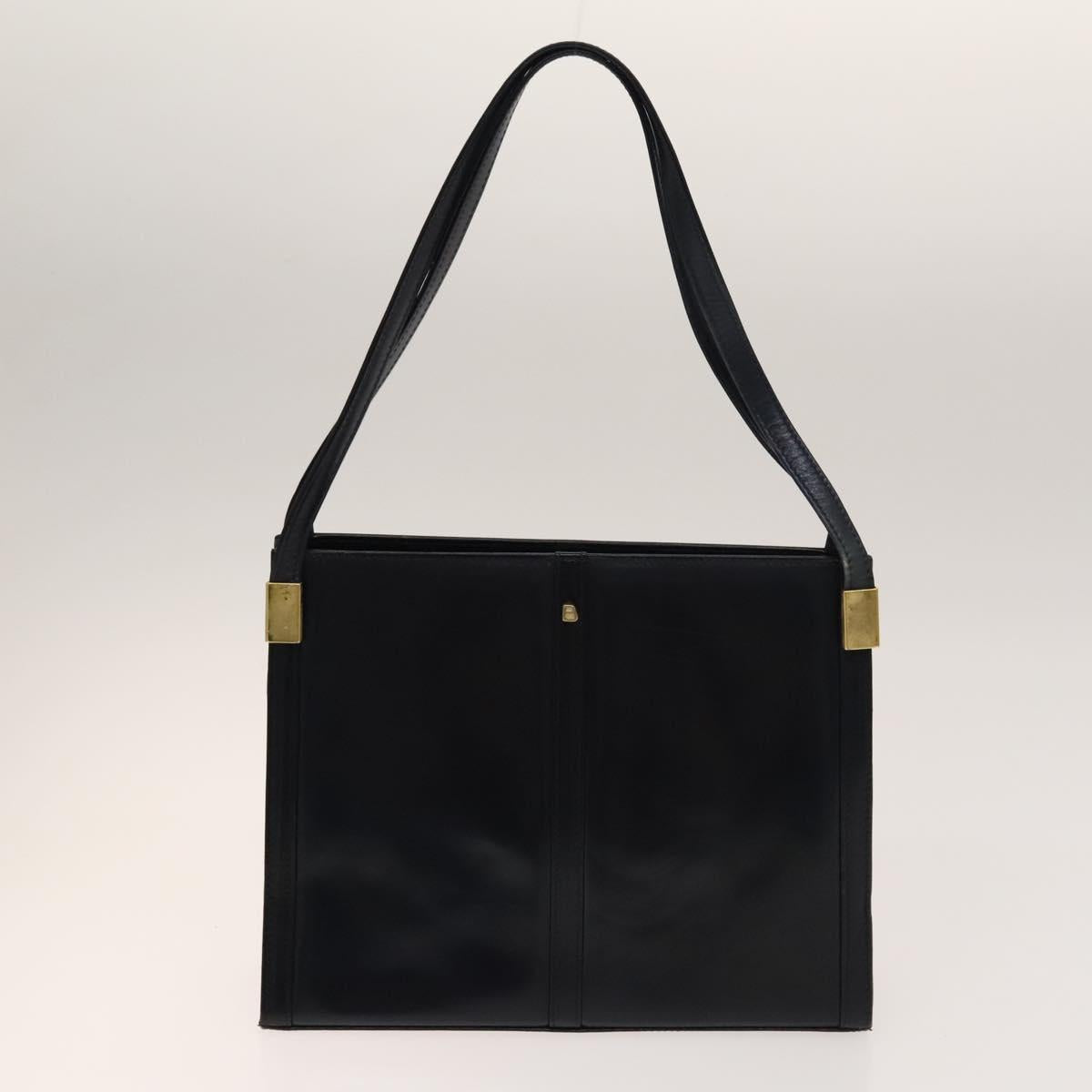 GIVENCHY BALLY Shoulder Bag Suede Leather 2Set Brown Navy Auth BA5585