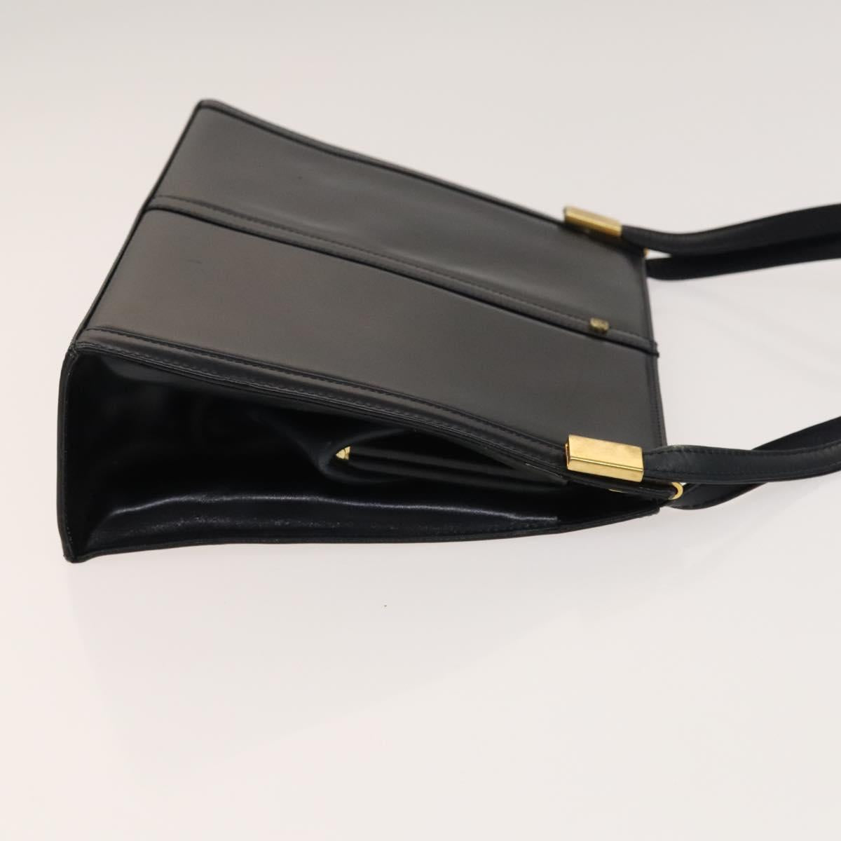 GIVENCHY BALLY Shoulder Bag Suede Leather 2Set Brown Navy Auth BA5585