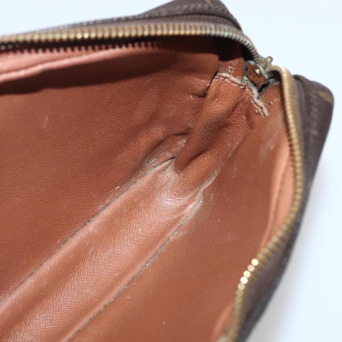 LOUIS VUITTON Monogram Marly Dragonne PM Clutch Bag M51827 LV Auth BA5621