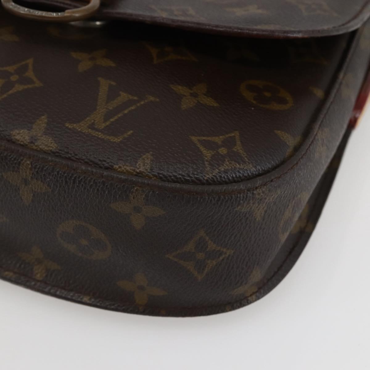 LOUIS VUITTON Monogram Saint Cloud MM Shoulder Bag M51243 LV Auth BA5623