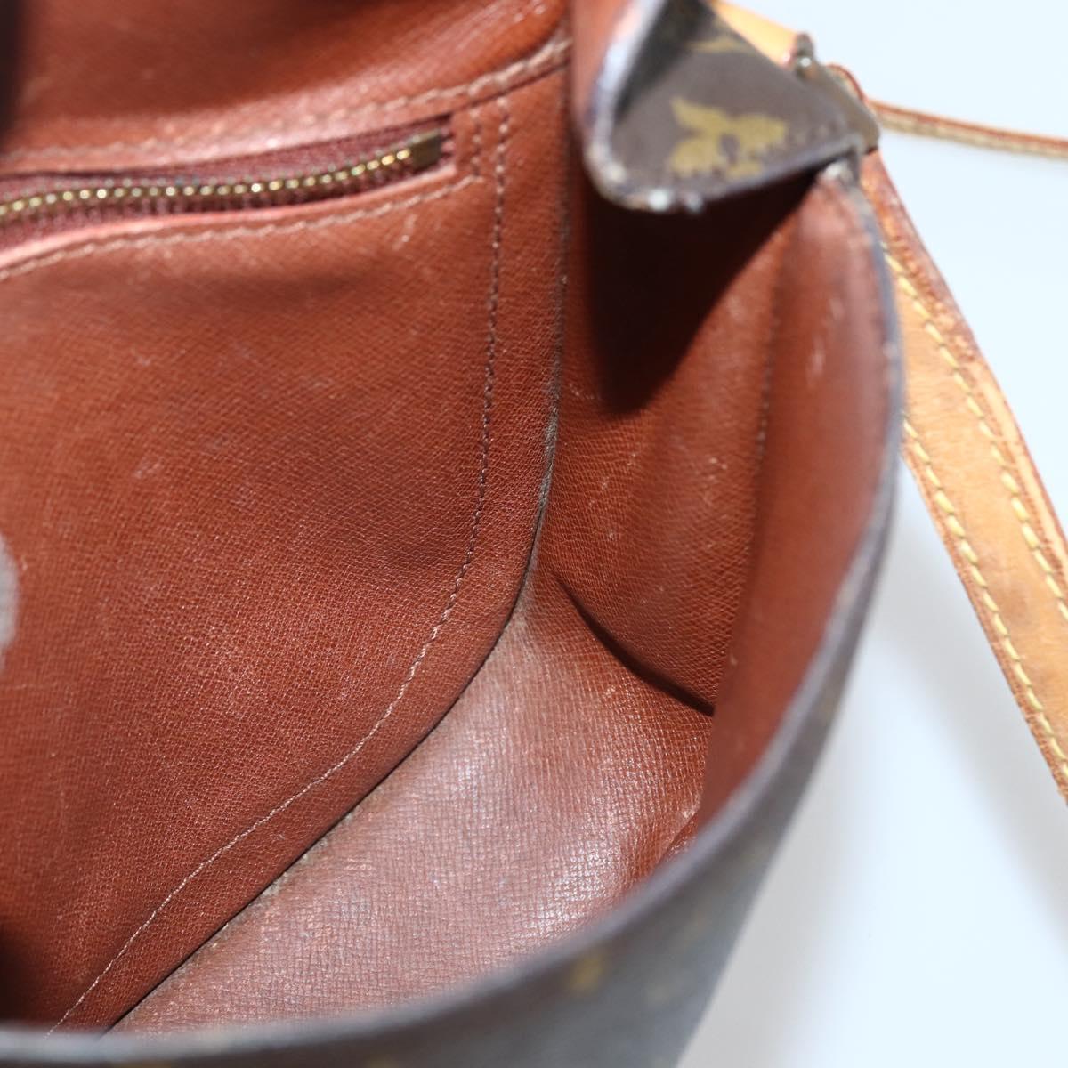 LOUIS VUITTON Monogram Saint Cloud MM Shoulder Bag M51243 LV Auth BA5623