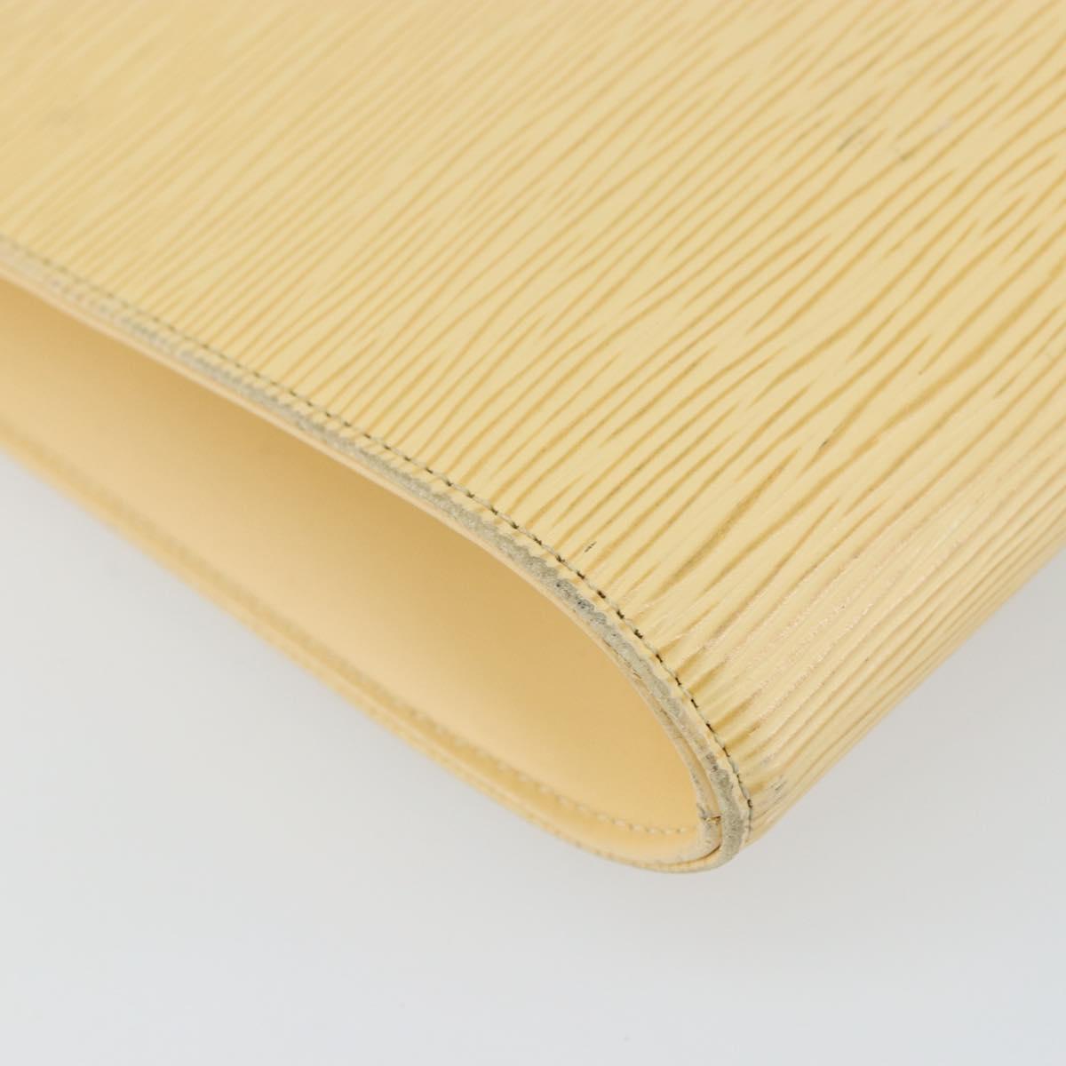 LOUIS VUITTON Epi Saint Tropez Shoulder Bag Cream M5246A LV Auth BA5624