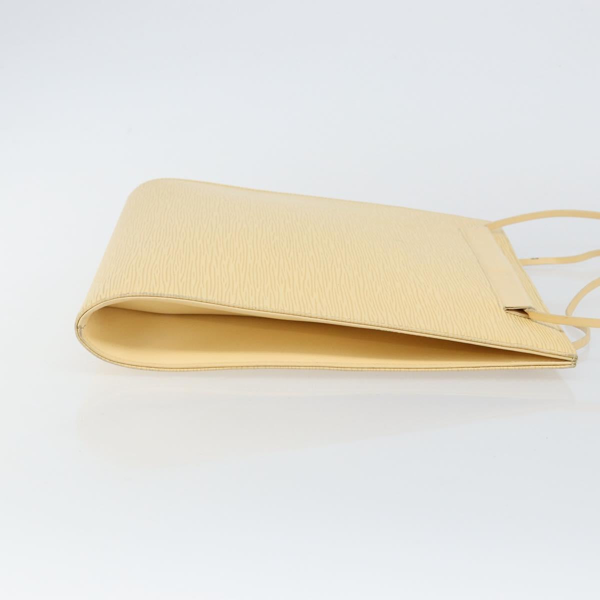 LOUIS VUITTON Epi Saint Tropez Shoulder Bag Cream M5246A LV Auth BA5624