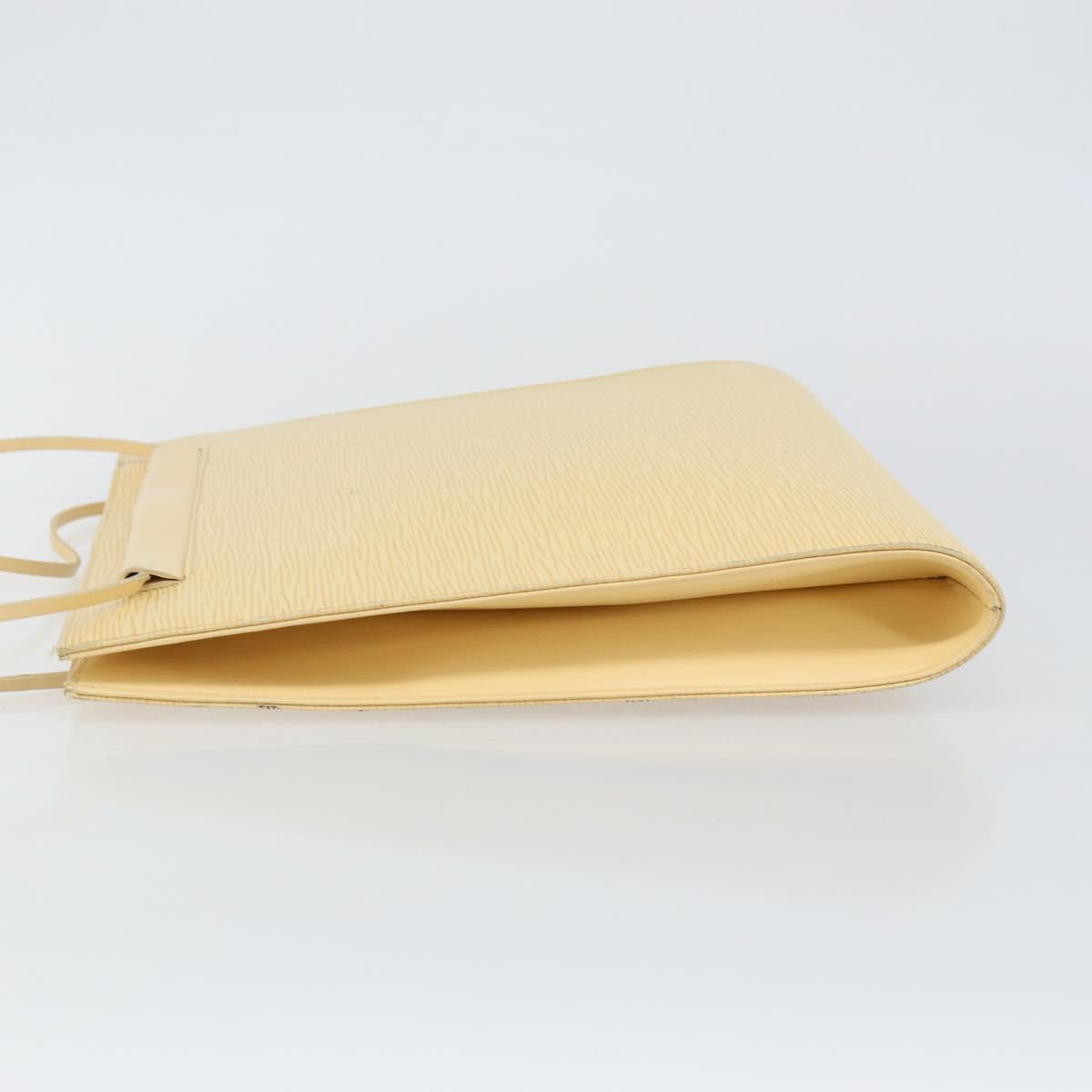 LOUIS VUITTON Epi Saint Tropez Shoulder Bag Cream M5246A LV Auth BA5624