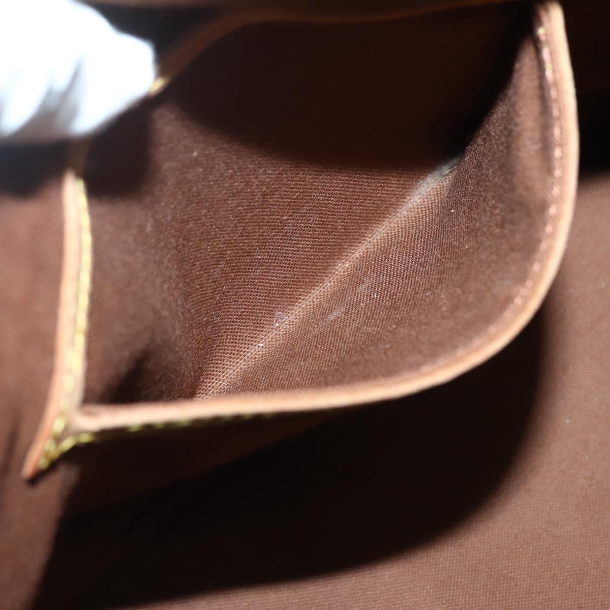 LOUIS VUITTON Monogram Alma Hand Bag M51130 LV Auth BA5641