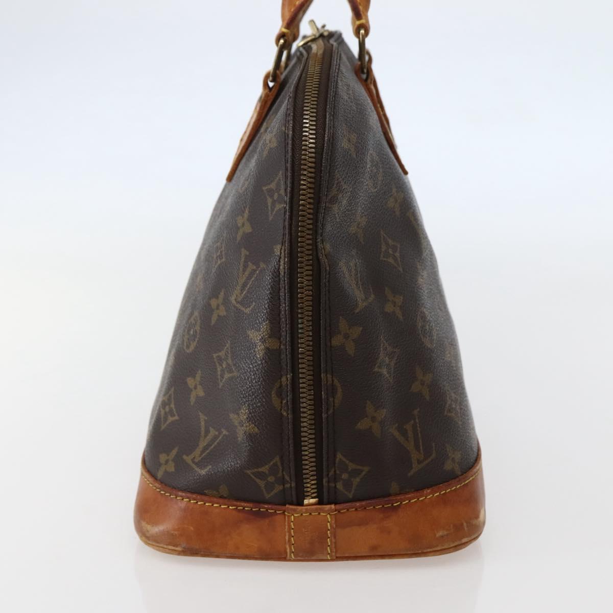 LOUIS VUITTON Monogram Alma Hand Bag M51130 LV Auth BA5641